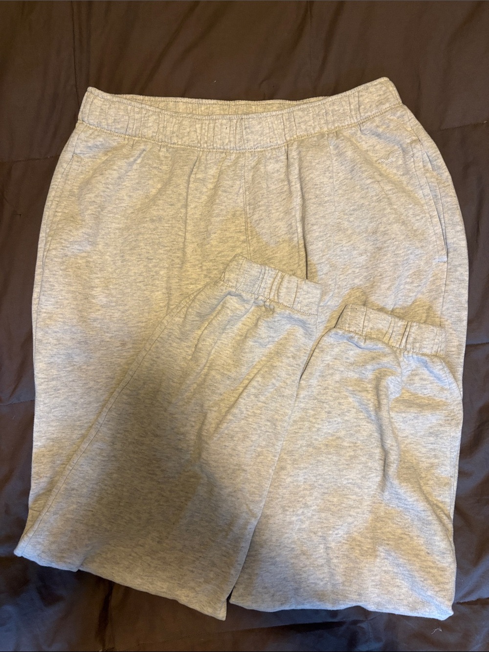 Hollister Classic Cozy Grey Sweatshorts